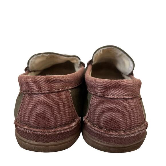 Cole Haan Men’s Nantucket Penny Loafer Size 9 Green Canvas Slip On Shoes - Picture 4 of 10